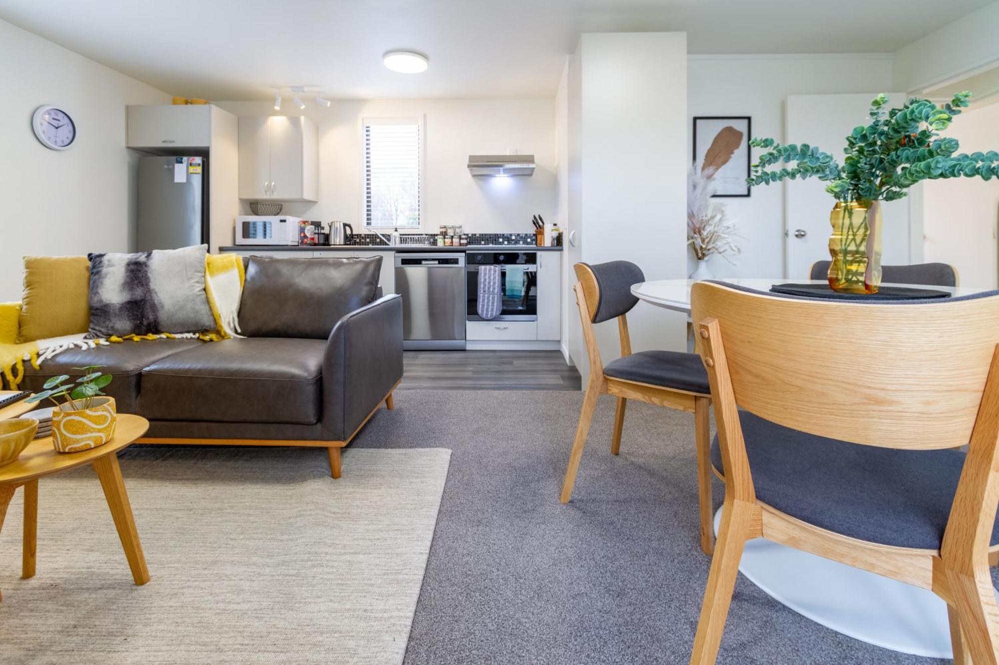 Warm Chch Apartment Park View & Garage Parking Christchurch Exterior photo